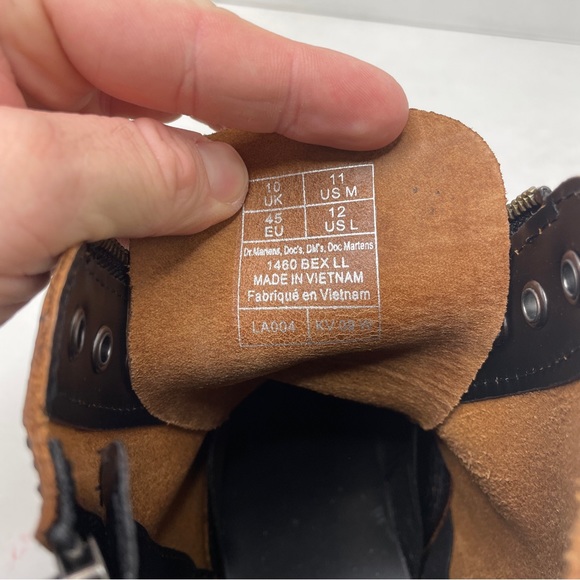 Dr. Doc Martens 1460 LL Bex “Black” New - Picture 5 of 6